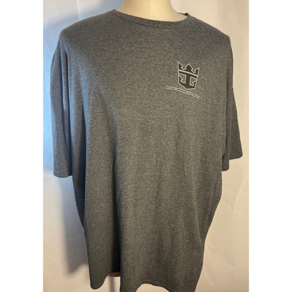 Royal Caribbean International Cruise‎ Unisex Gray Tee T-Shirt Size 3XL